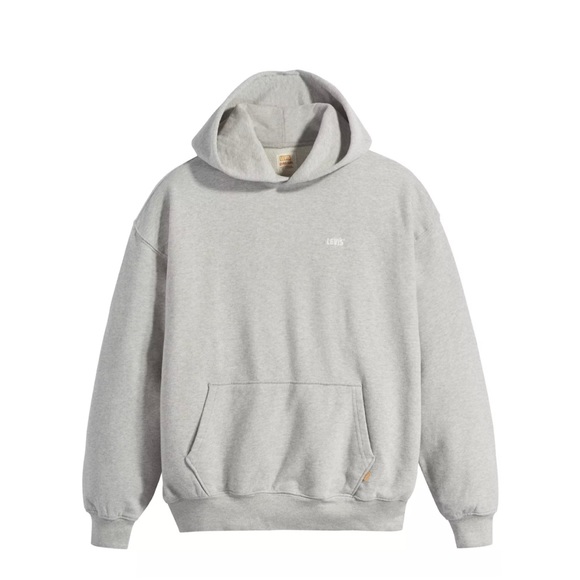 Levi’s Gold Tab size Medium gray pullover hoodie with front kangaroo pocket - Picture 4 of 13